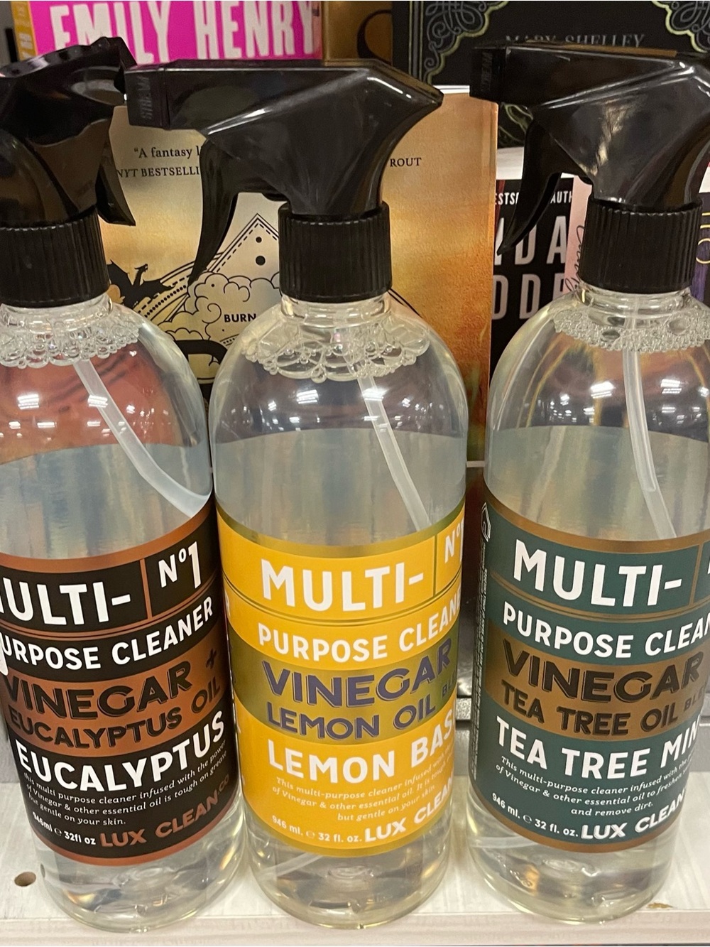 Multi-Purpose Vinegar Cleaner - Choose from Eucalyptus, Lemon Basil, Tea Tree